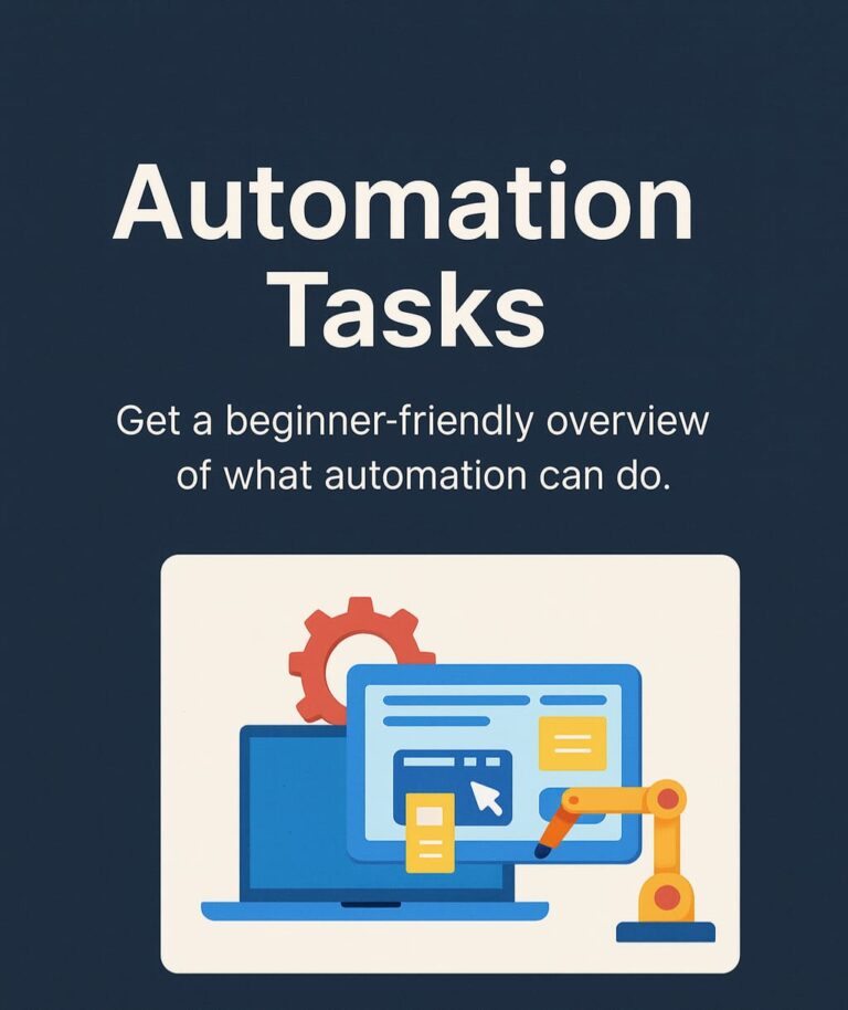 Automation Tasks with Omar Khaled